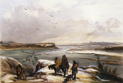 Fort Clark aan de Missouri, februari 1834, plaat 15 uit Deel 2 van 